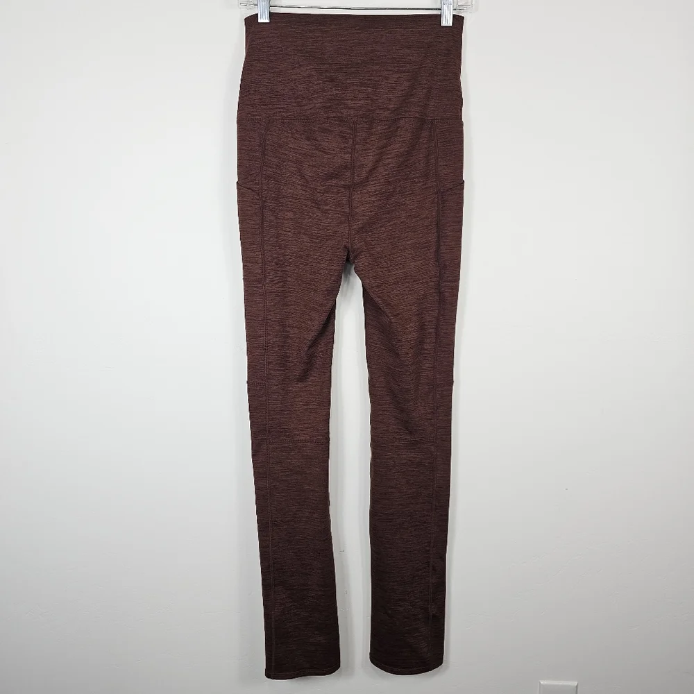 Free People Movement Zen Again Heather Flare Leggings / Yoga Pants Small - Picture 7 of 7